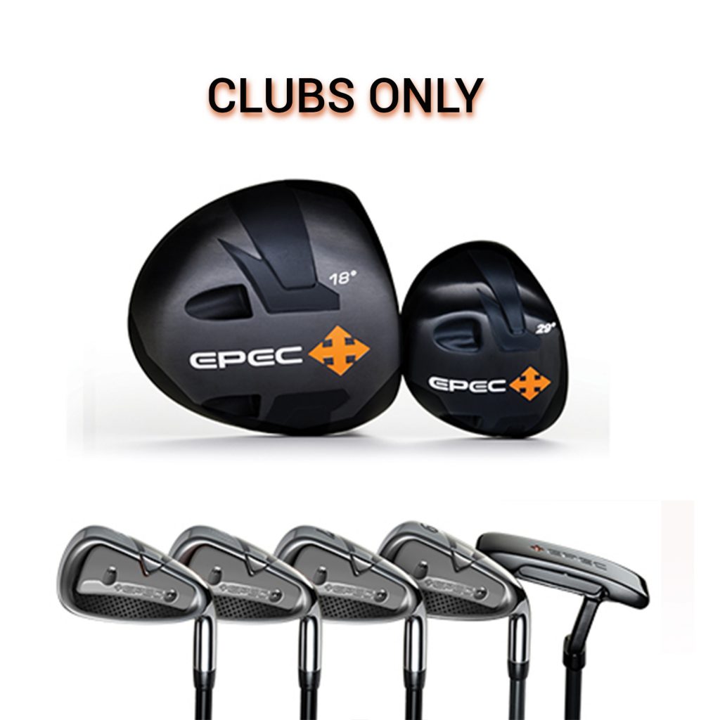 EPEC 7 Club Set – Clubs Only – EPEC Golf